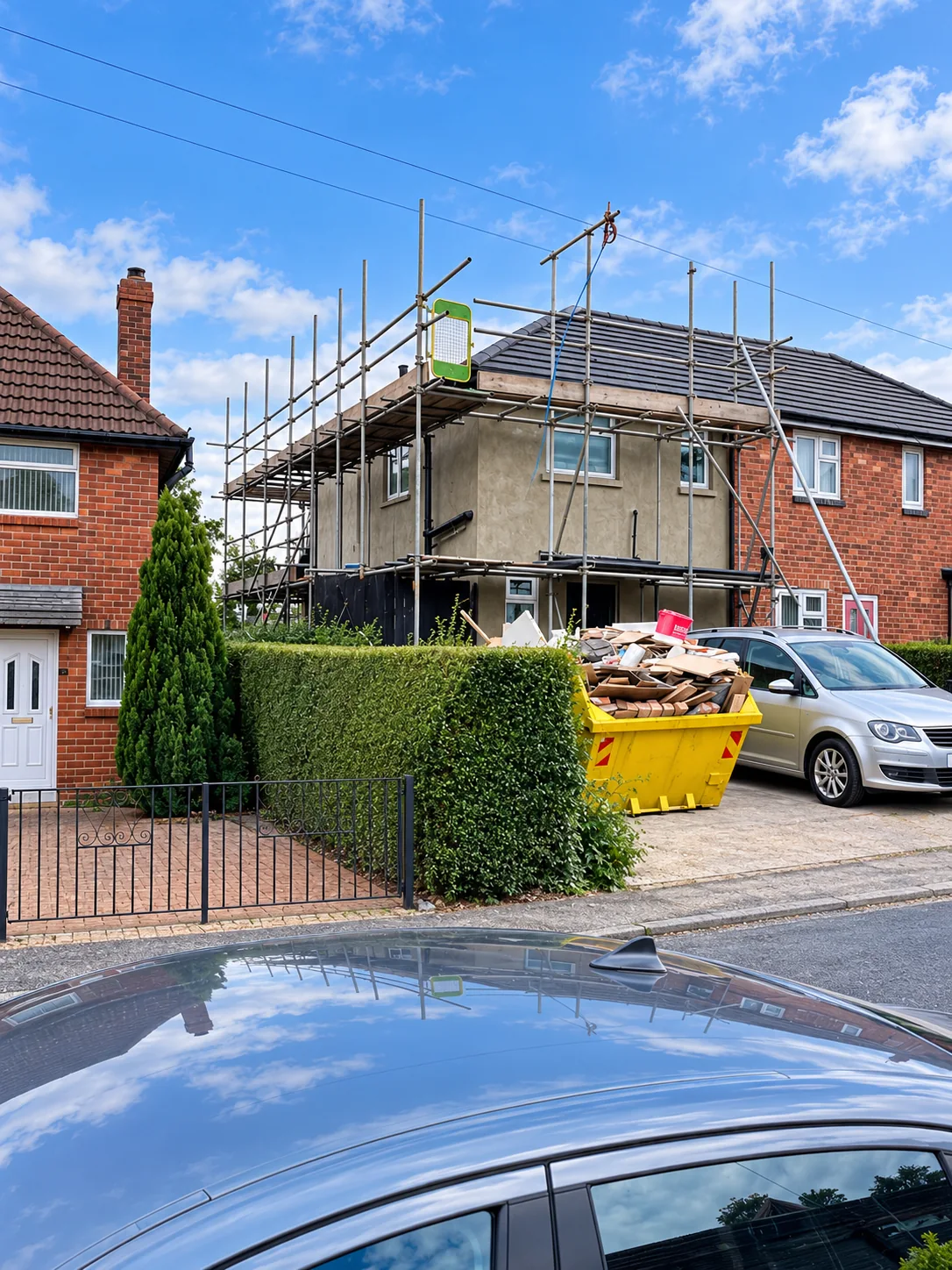 Rendered house extension — ALB Construction project photograph