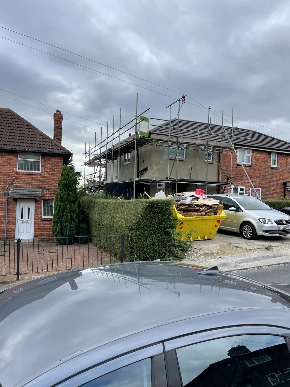 Roof renovation — ALB Construction project photograph